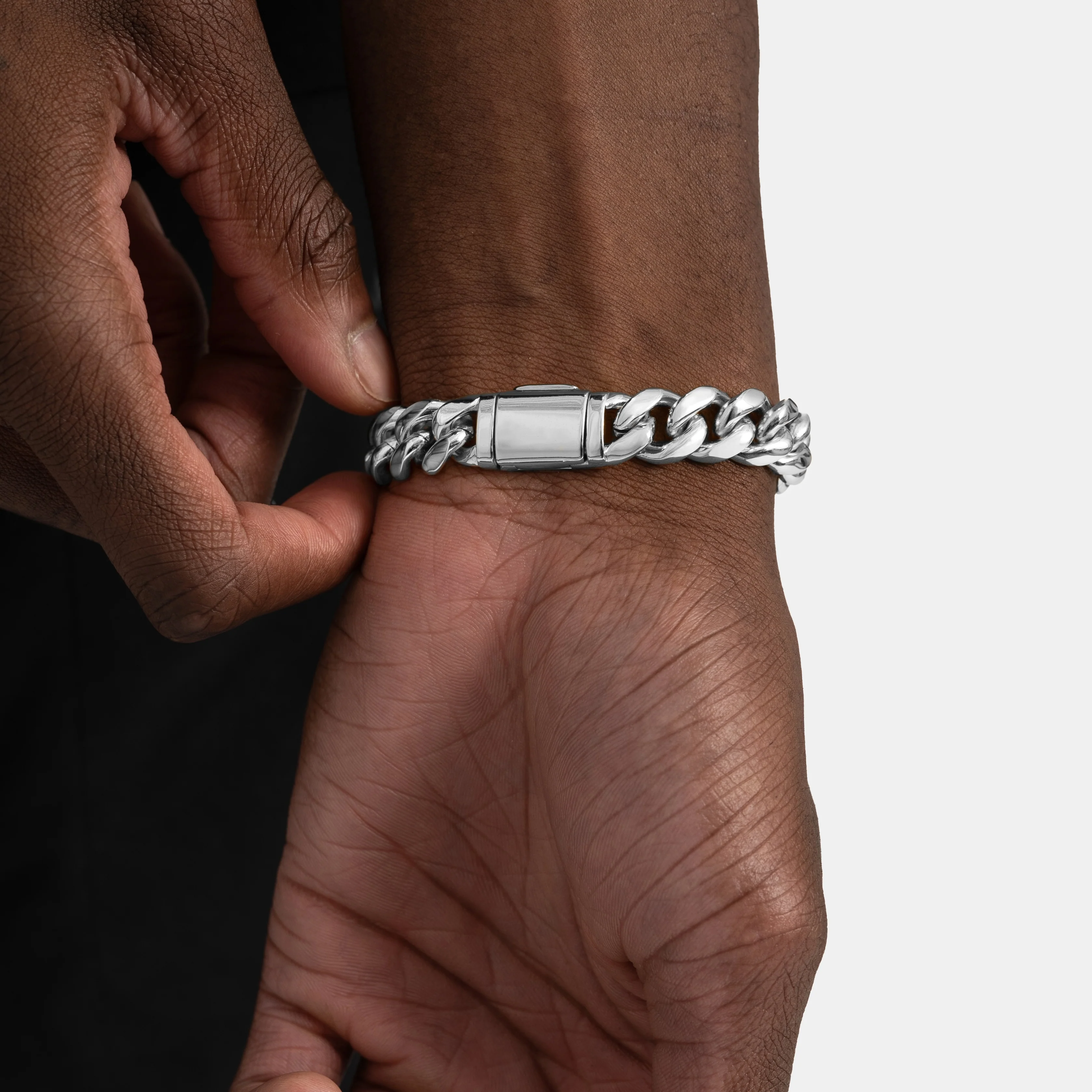 12mm Cuban Link Bracelet - Image 3