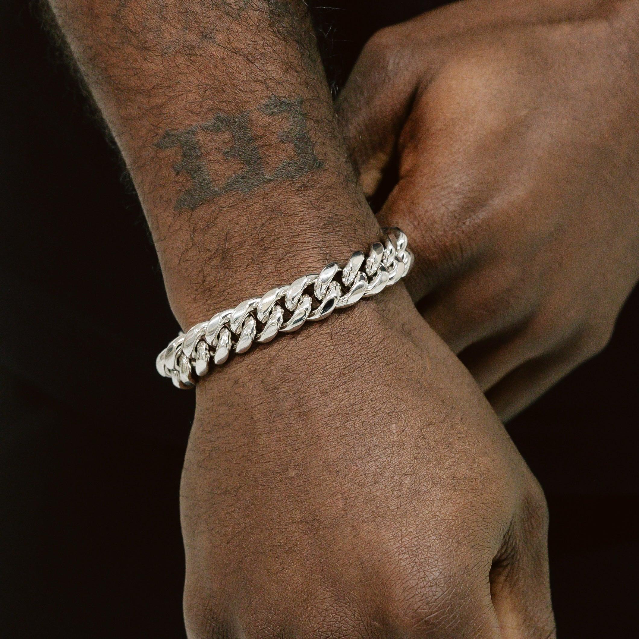 12mm Cuban Link Chain & Bracelet - Image 4