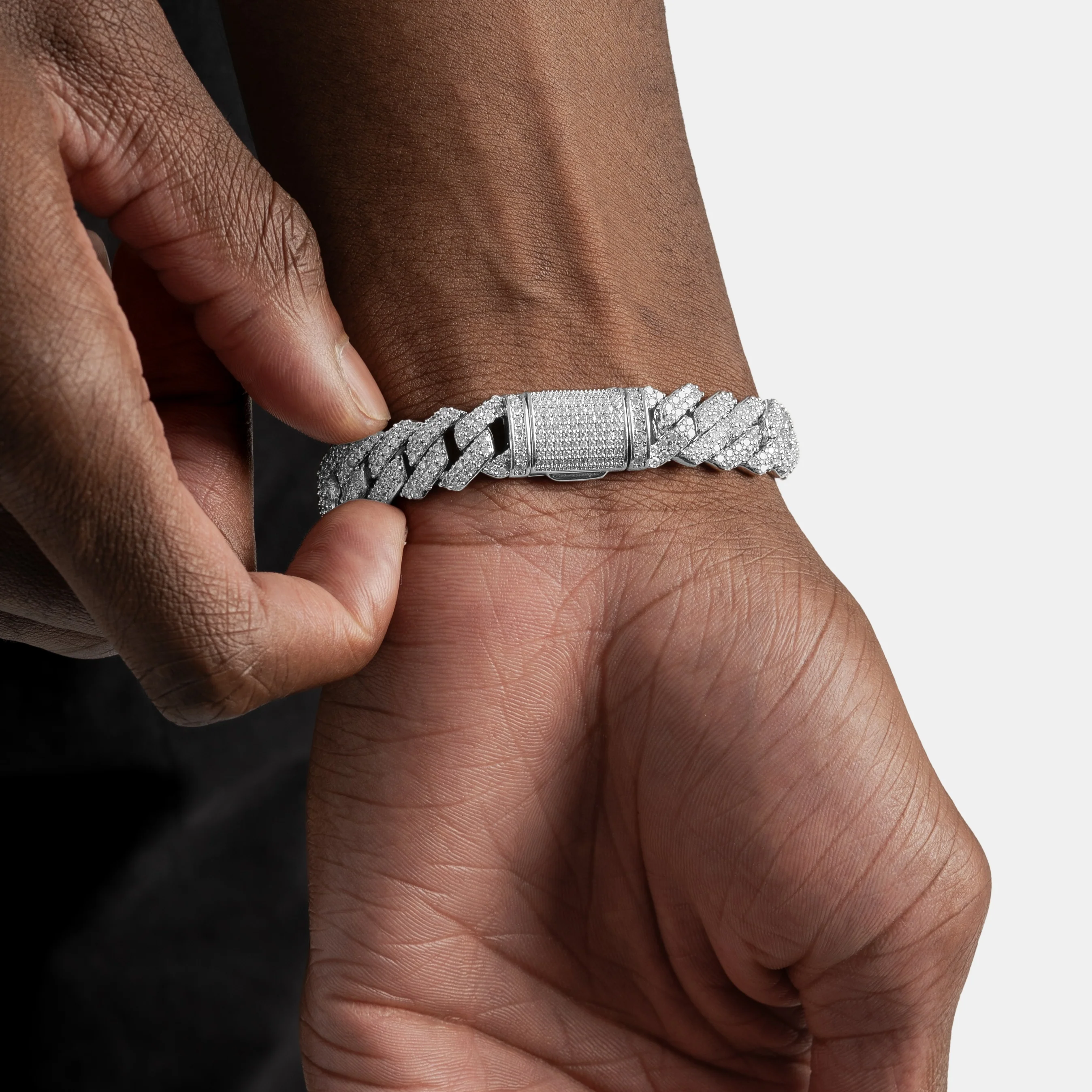 12mm Prong Cuban Chain + Bracelet - Image 11