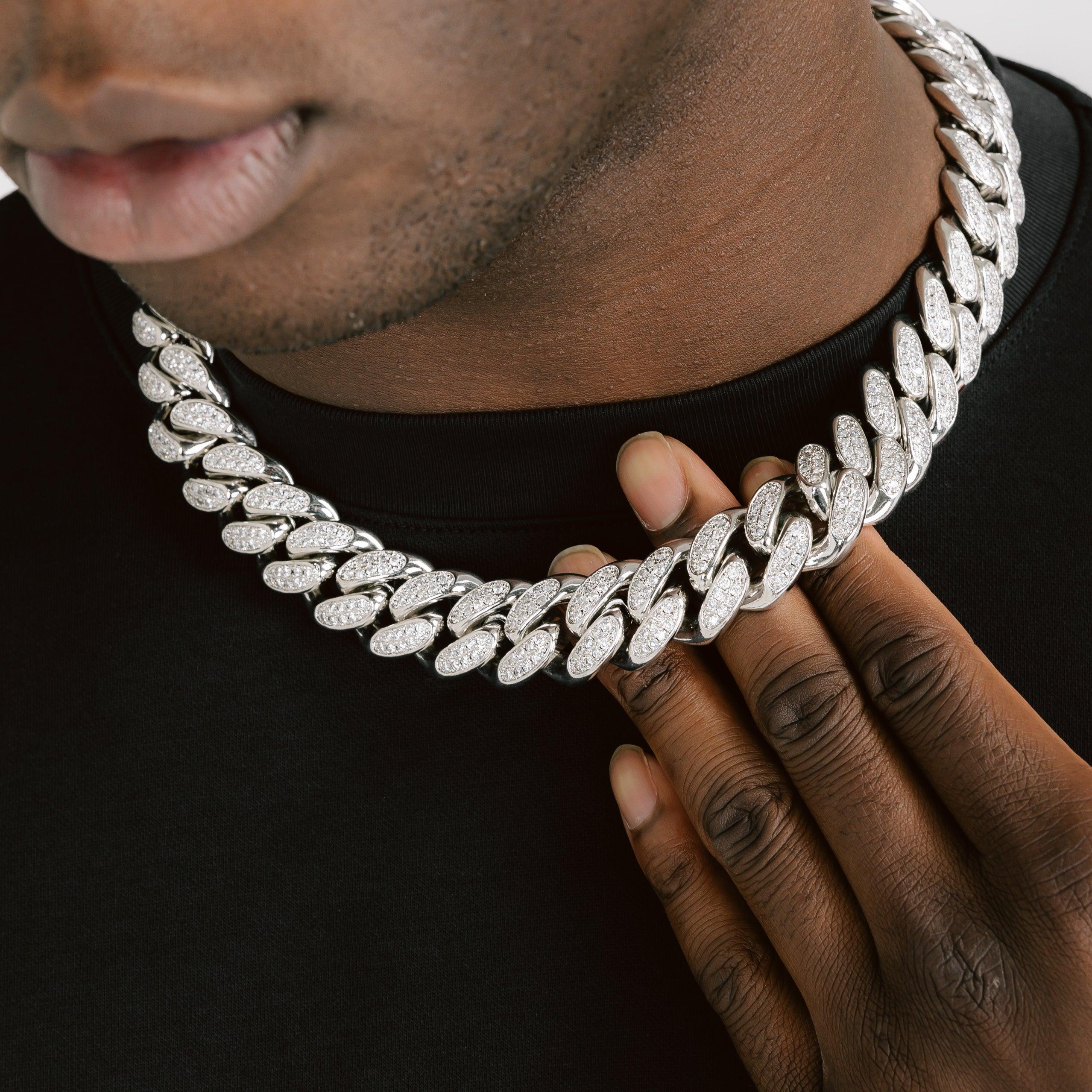 19mm Iced Cuban Chain - Image 4