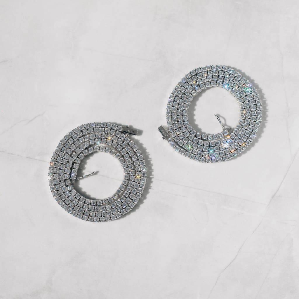 3mm Moissanite Tennis Chain S925 - Image 5