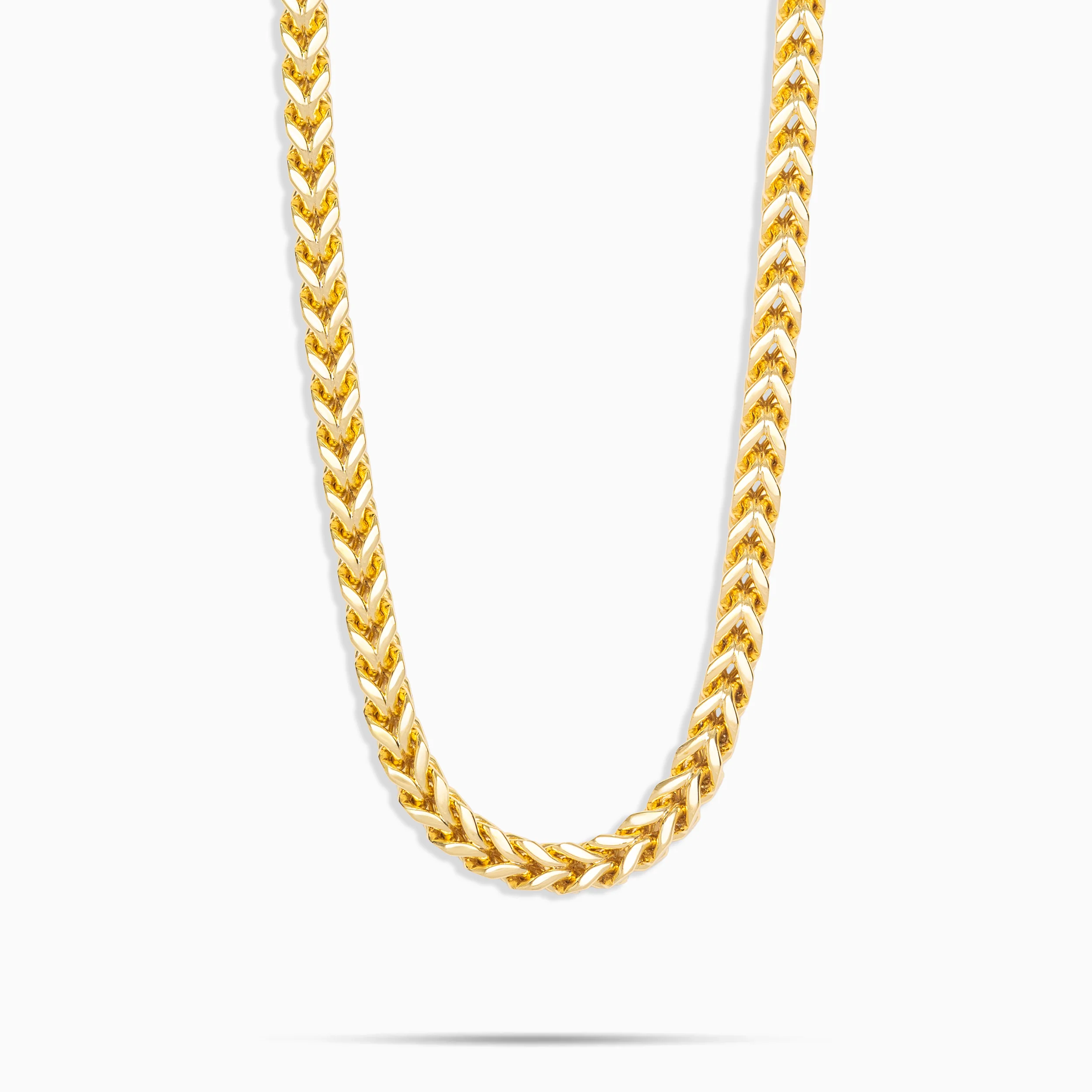 6mm Franco Chain & Bracelet Gold - Image 2