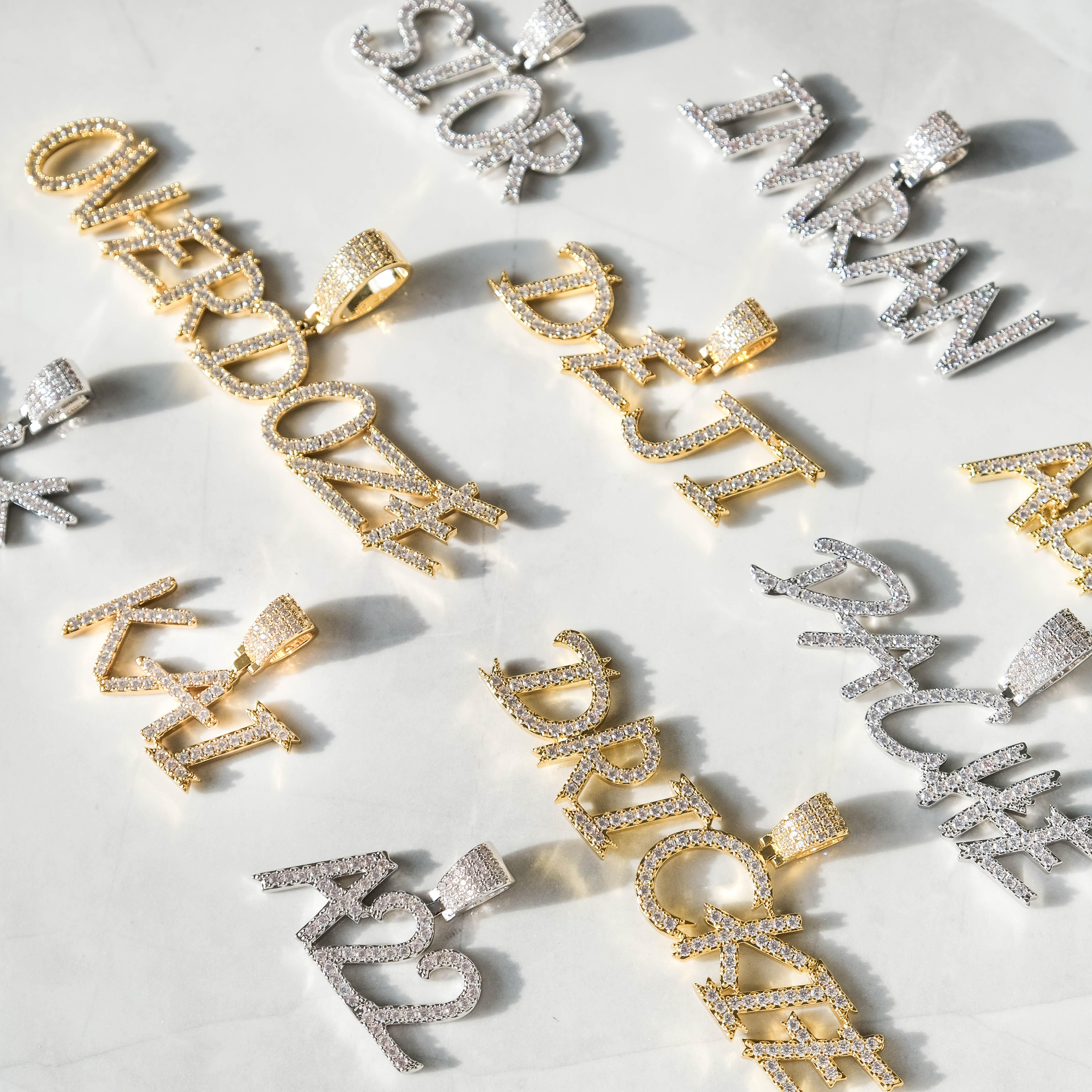 Brush Font Custom Pendant - Image 7