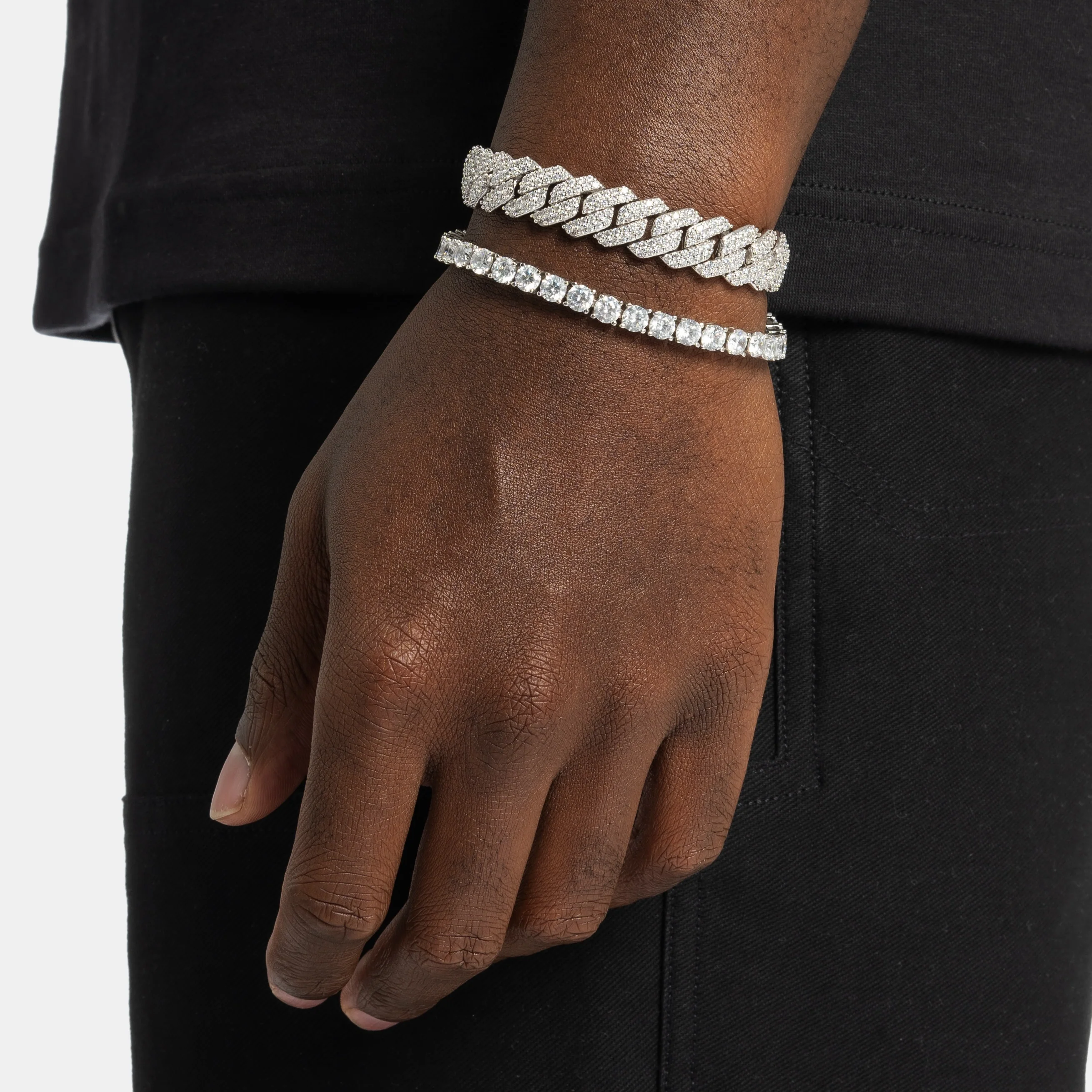 Cuban & Tennis Bracelet