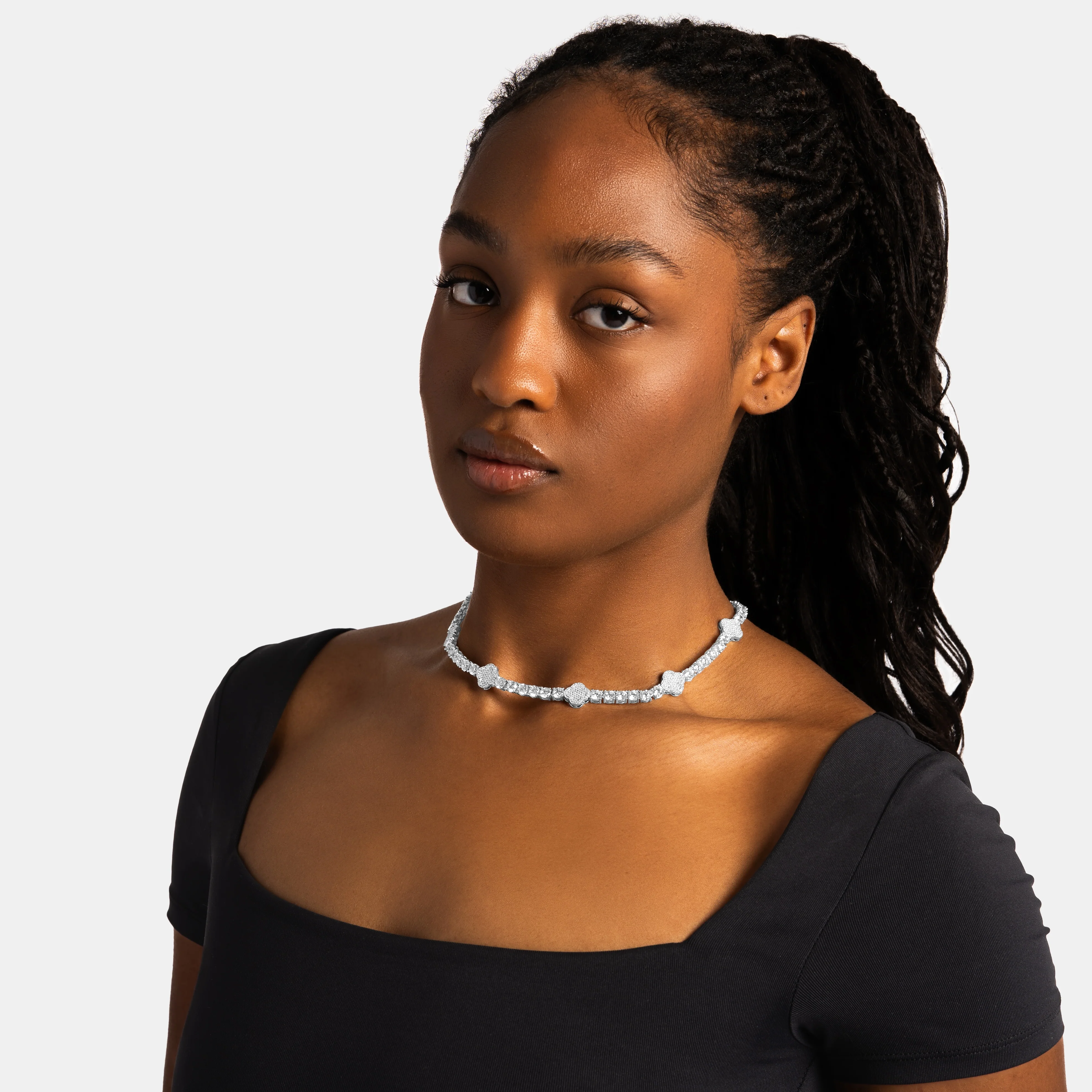 Clover Leaf Tennis Chain - Image 3
