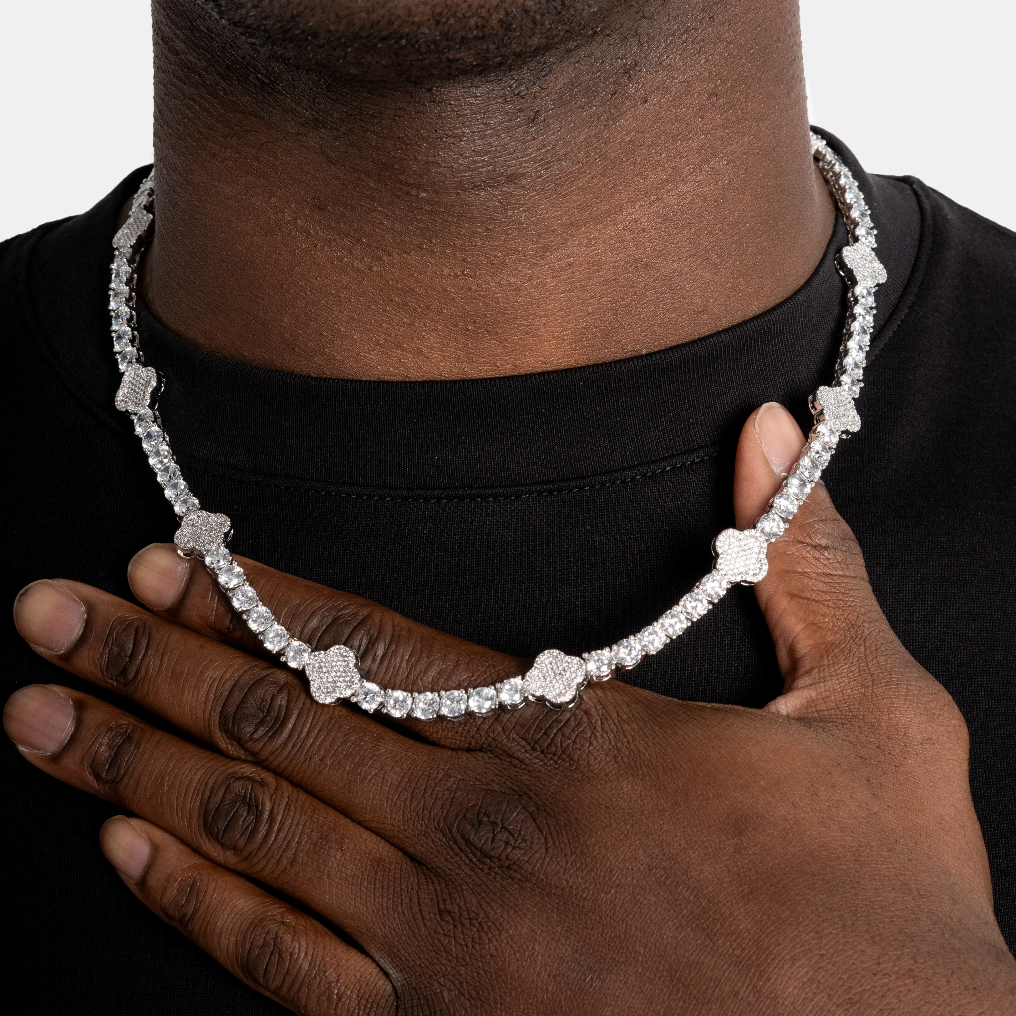 Clover Leaf Tennis Chain - Image 3