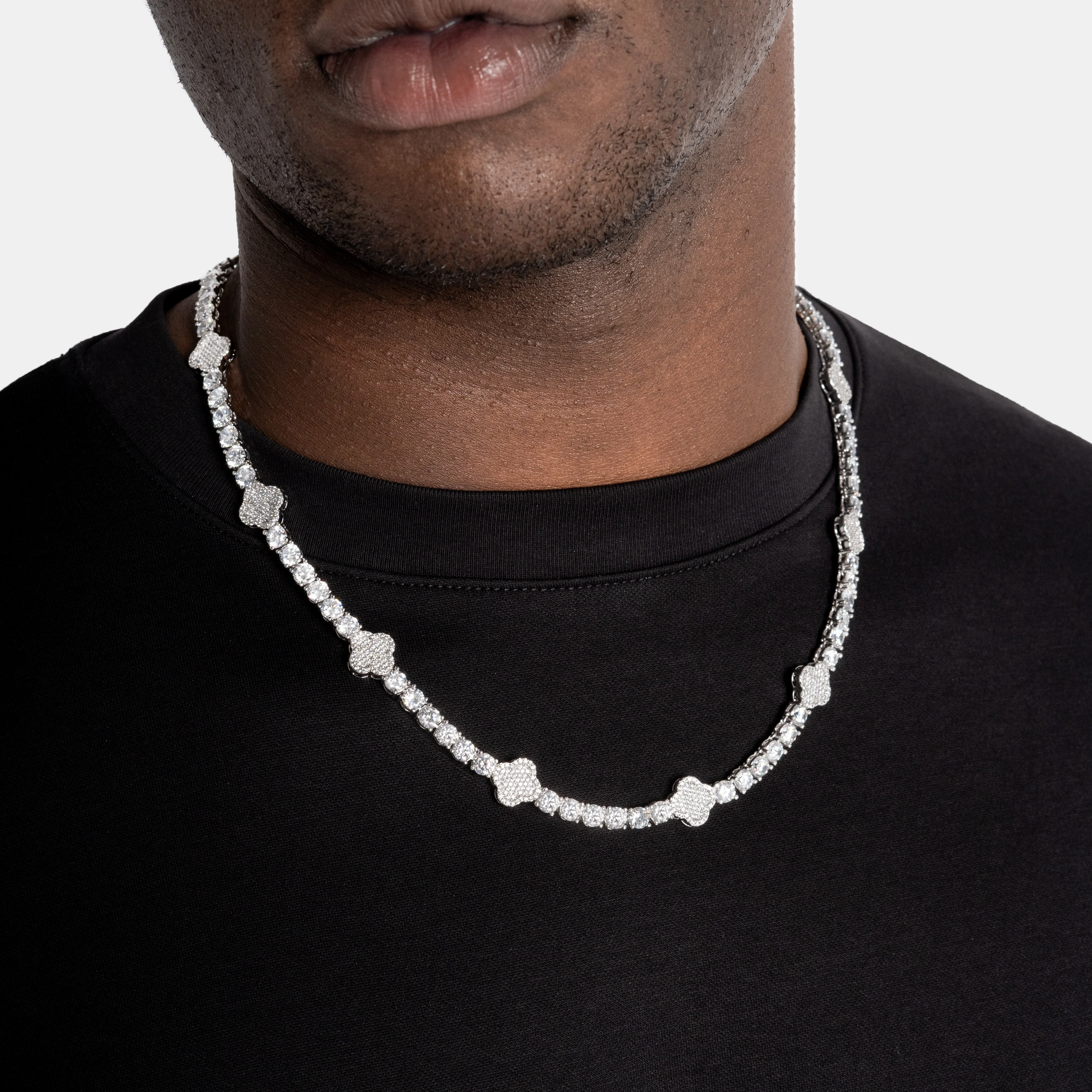 Clover Leaf Tennis Chain - Image 4