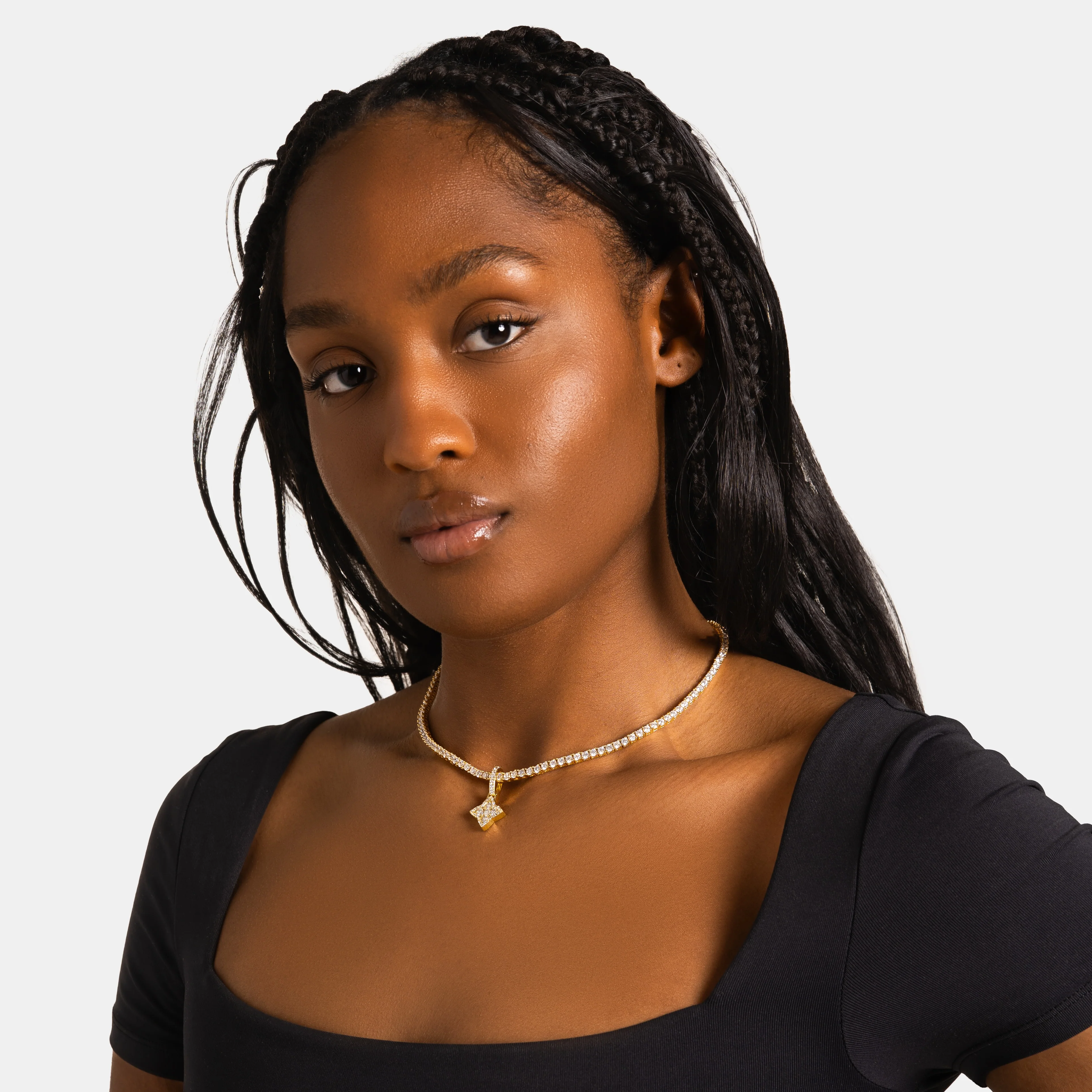 Clover Pendant Gold - Image 4
