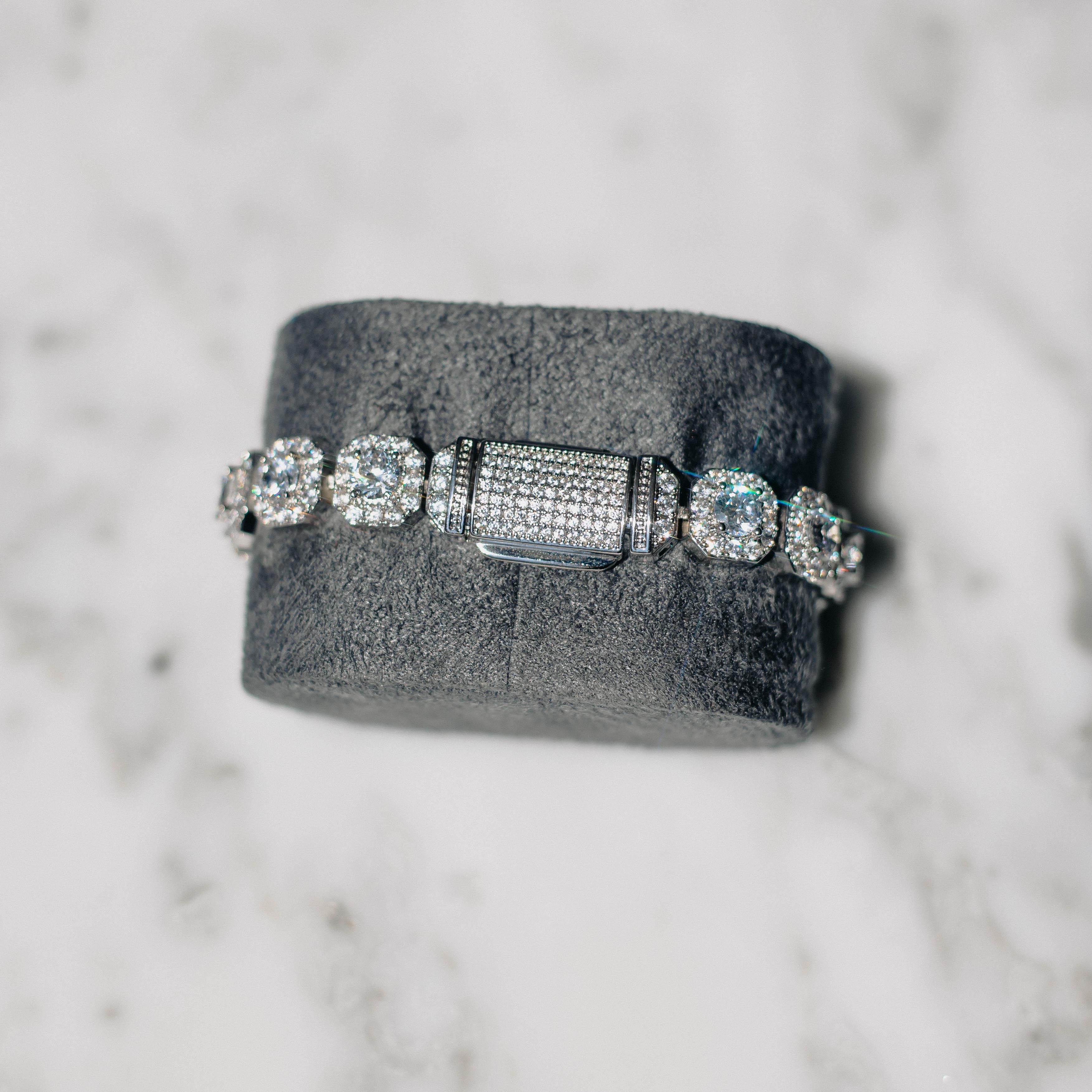 Cluster Tennis Bracelet - Image 5