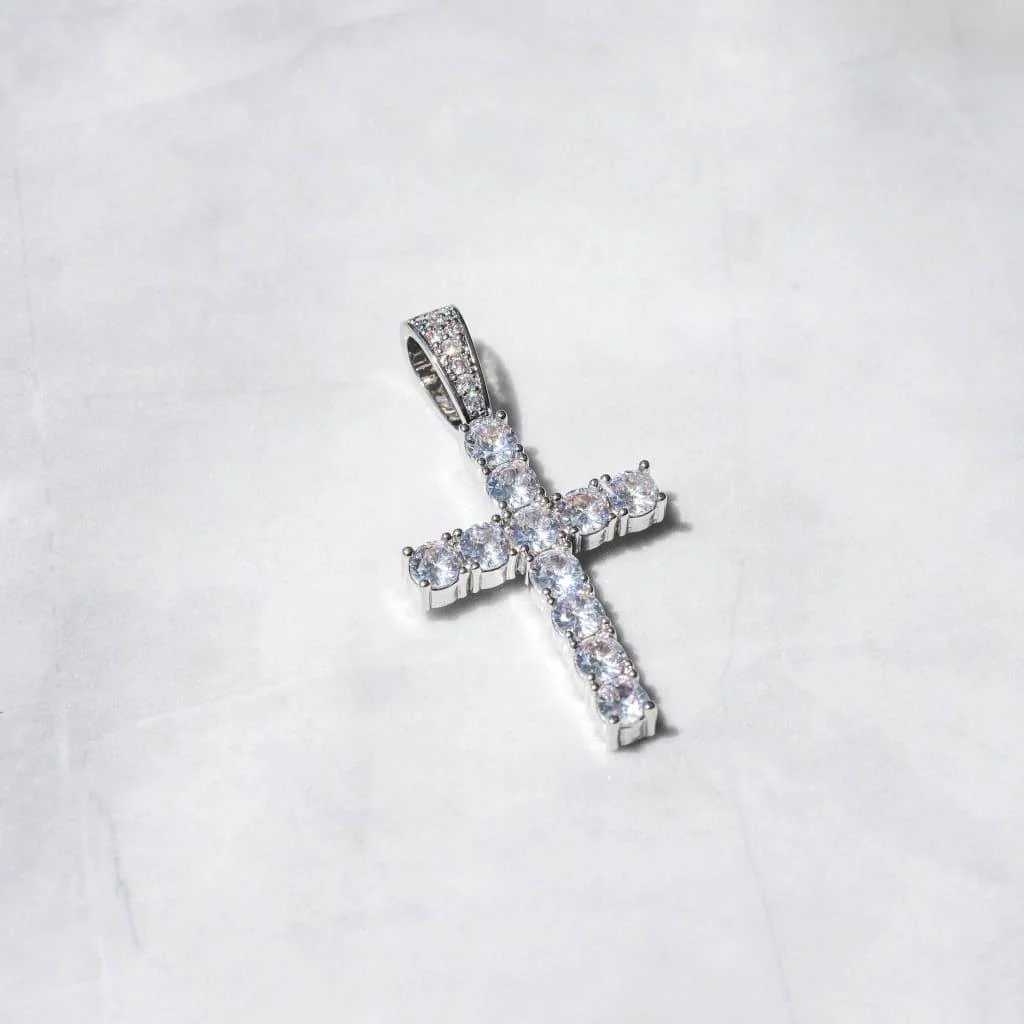 Diamond Cross Pendant - Image 6