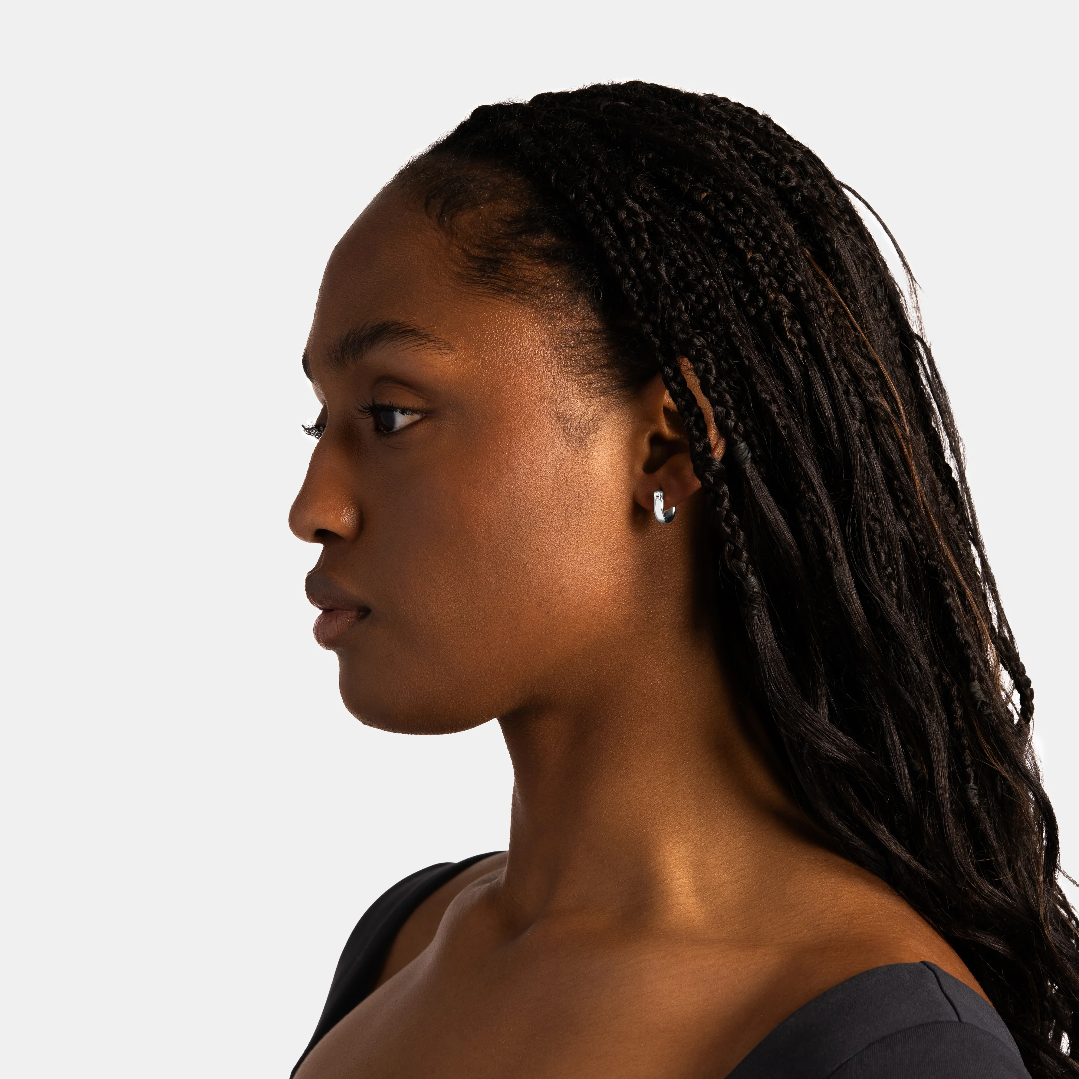 Plain Hoop Earrings - Image 5