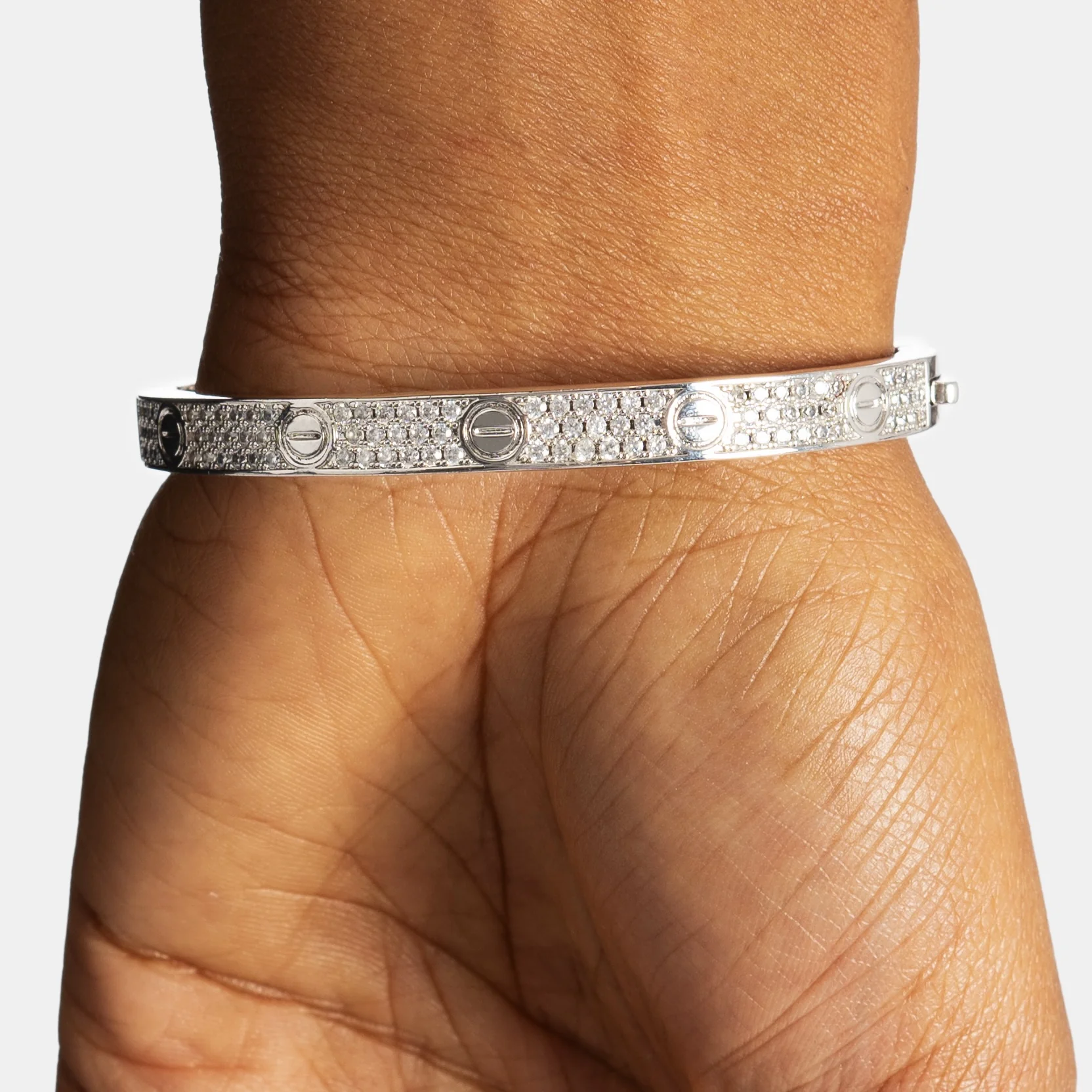 Moissanite Band Bracelet - Image 2