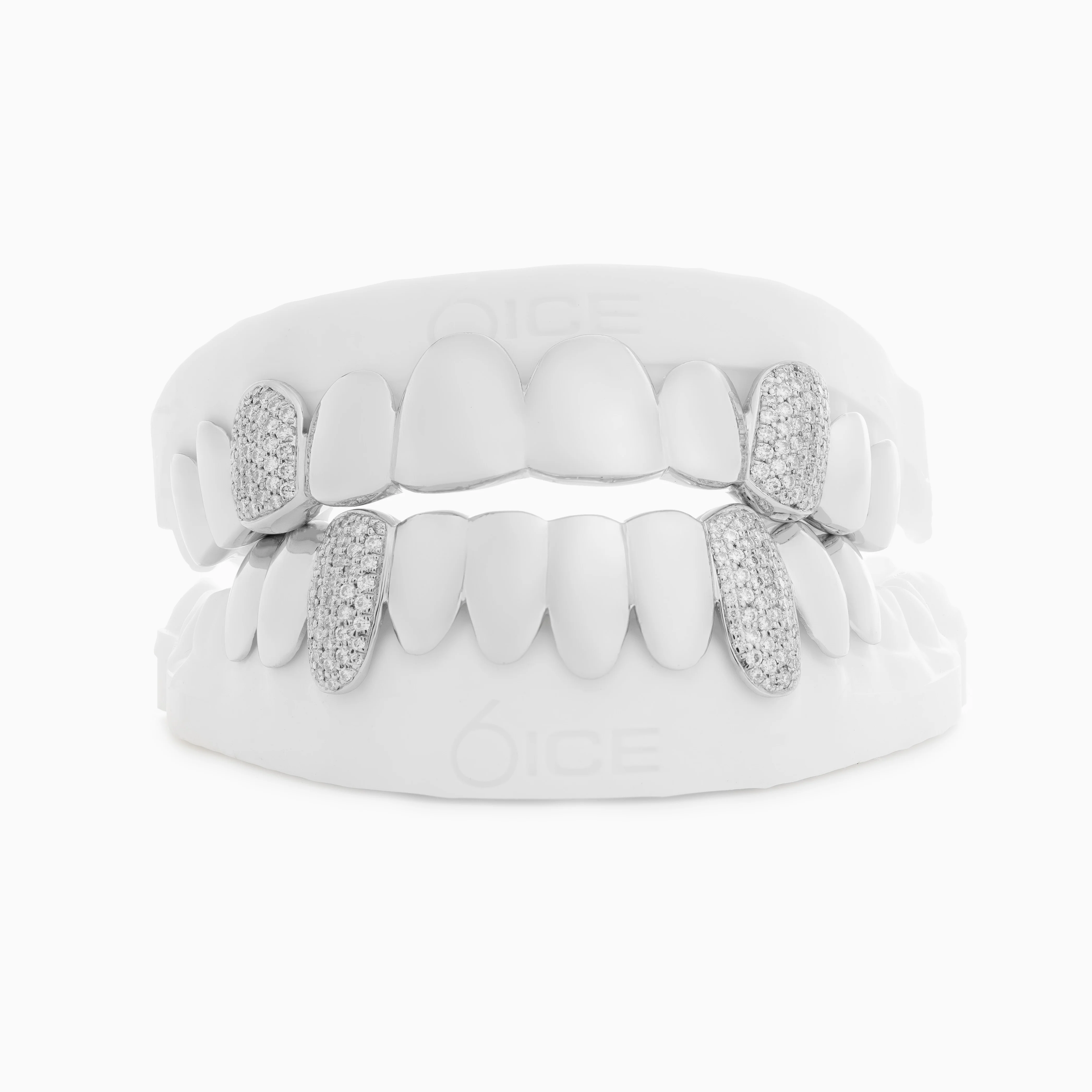 Iced Caps Solid Moissanite Grillz - Image 6
