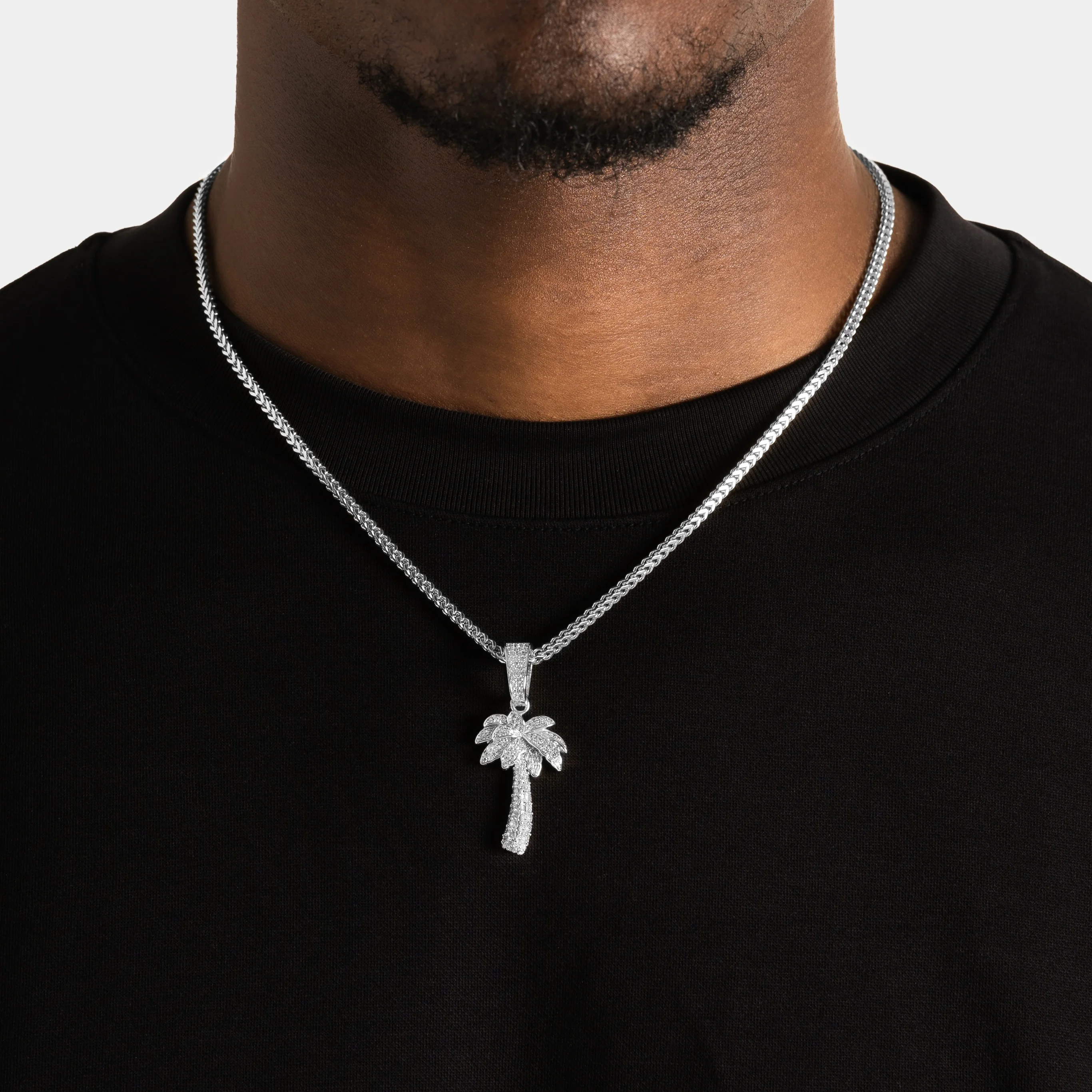 Iced Palm Pendant - Image 2