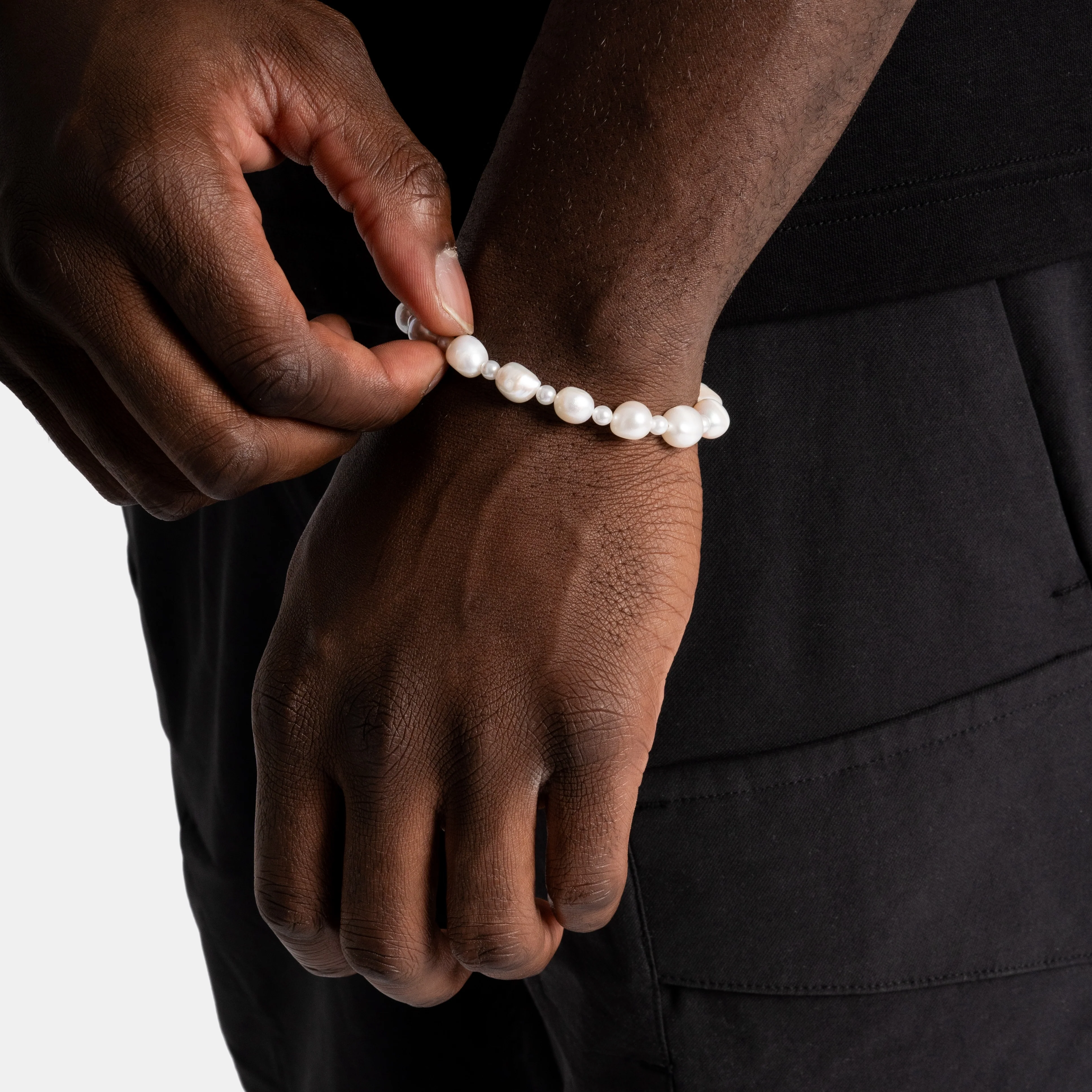 Mixed Freshwater Pearl Bracelet - Image 3