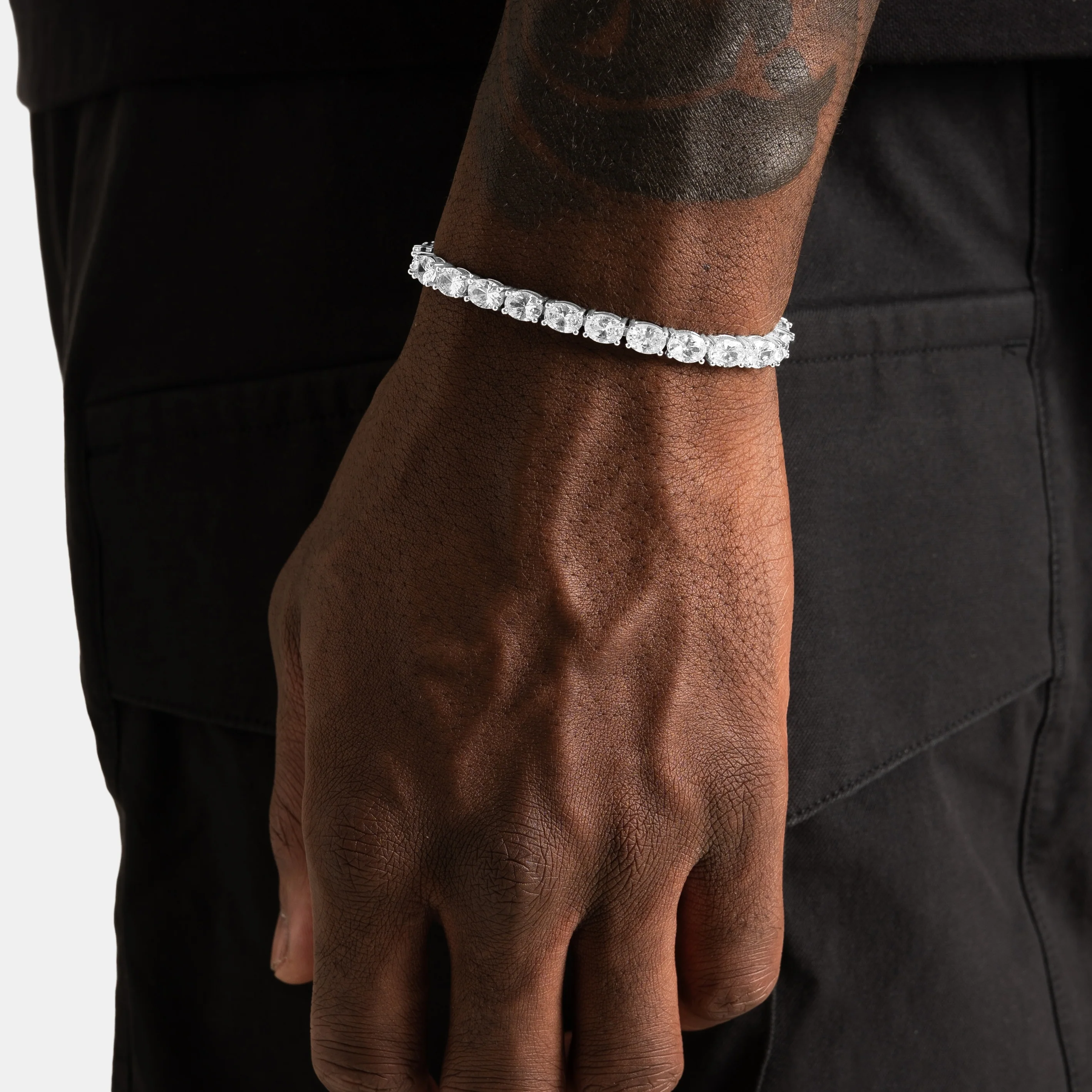 Oval Tennis Bracelet