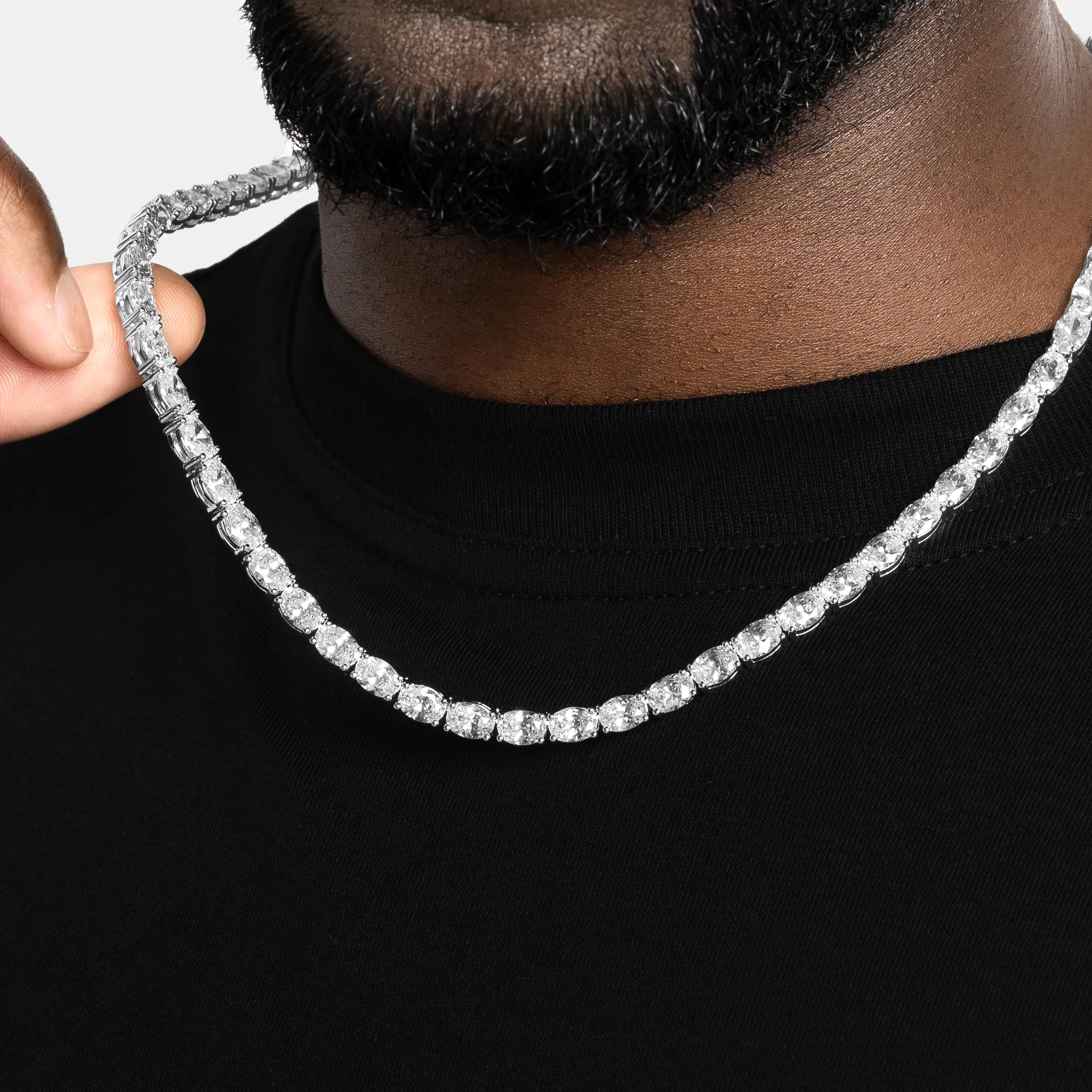 Oval Tennis Chain - Image 2