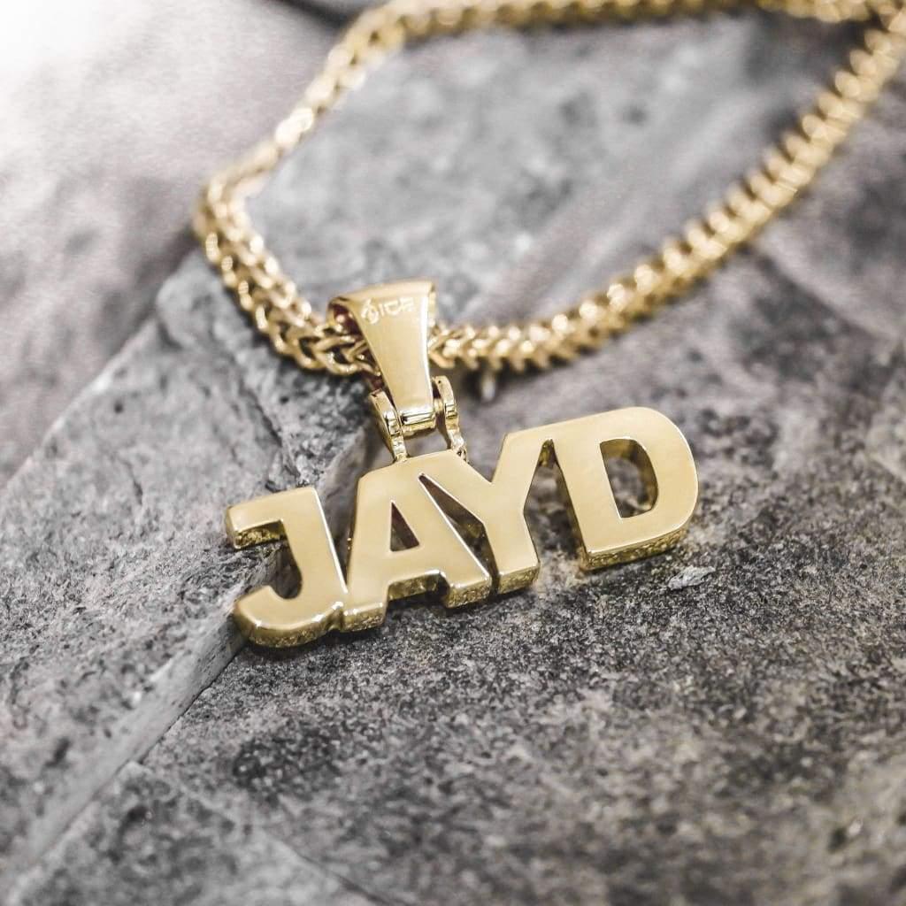 Plain Custom Letter Pendant - Image 4