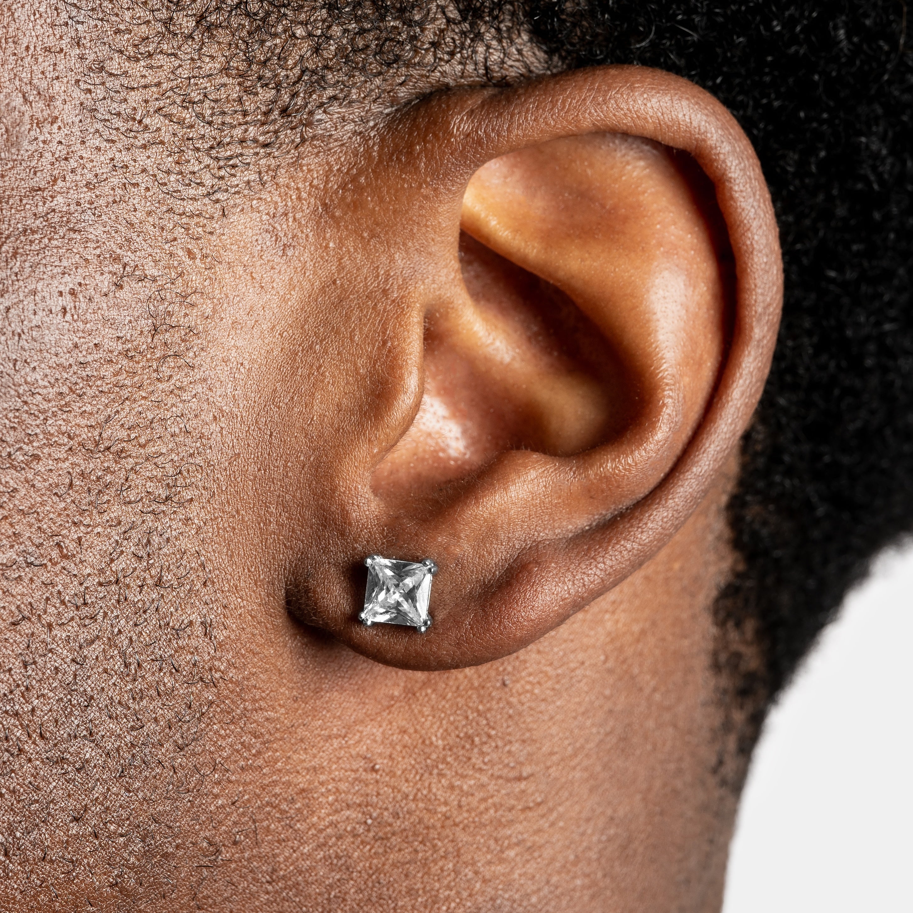 Princess Cut Earrings