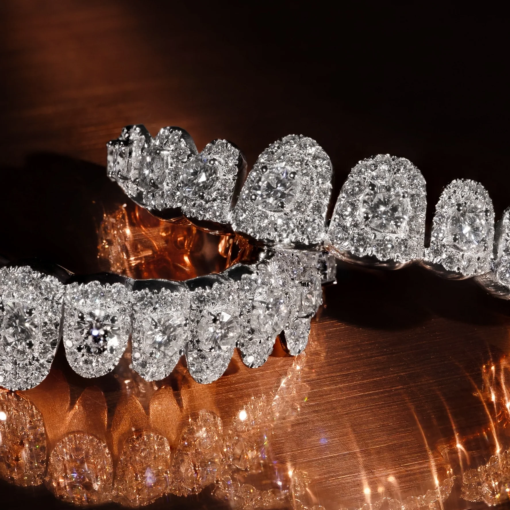 Stone on Center Moissanite Grillz - Image 7