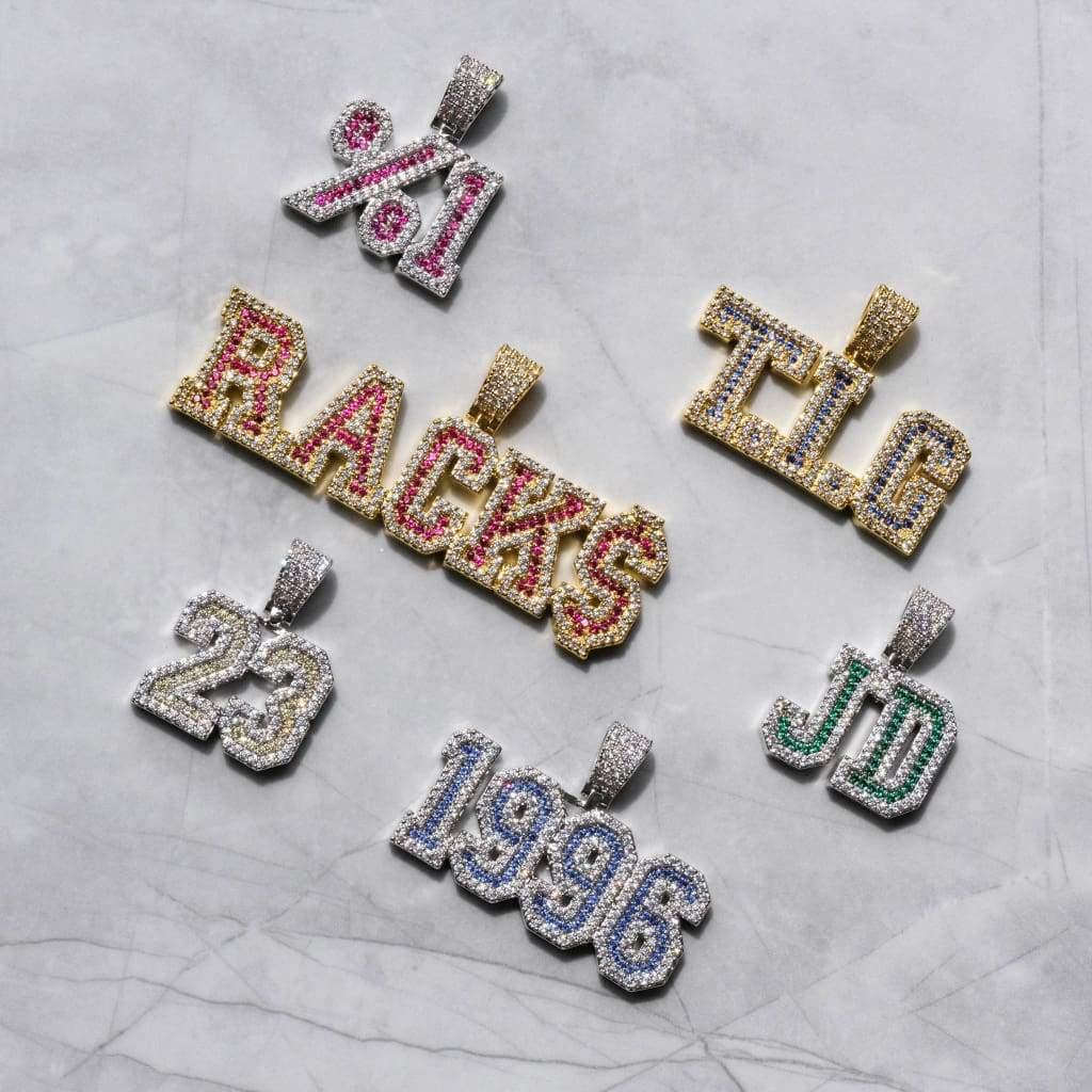 Varsity Letter Custom Pendant - Image 3