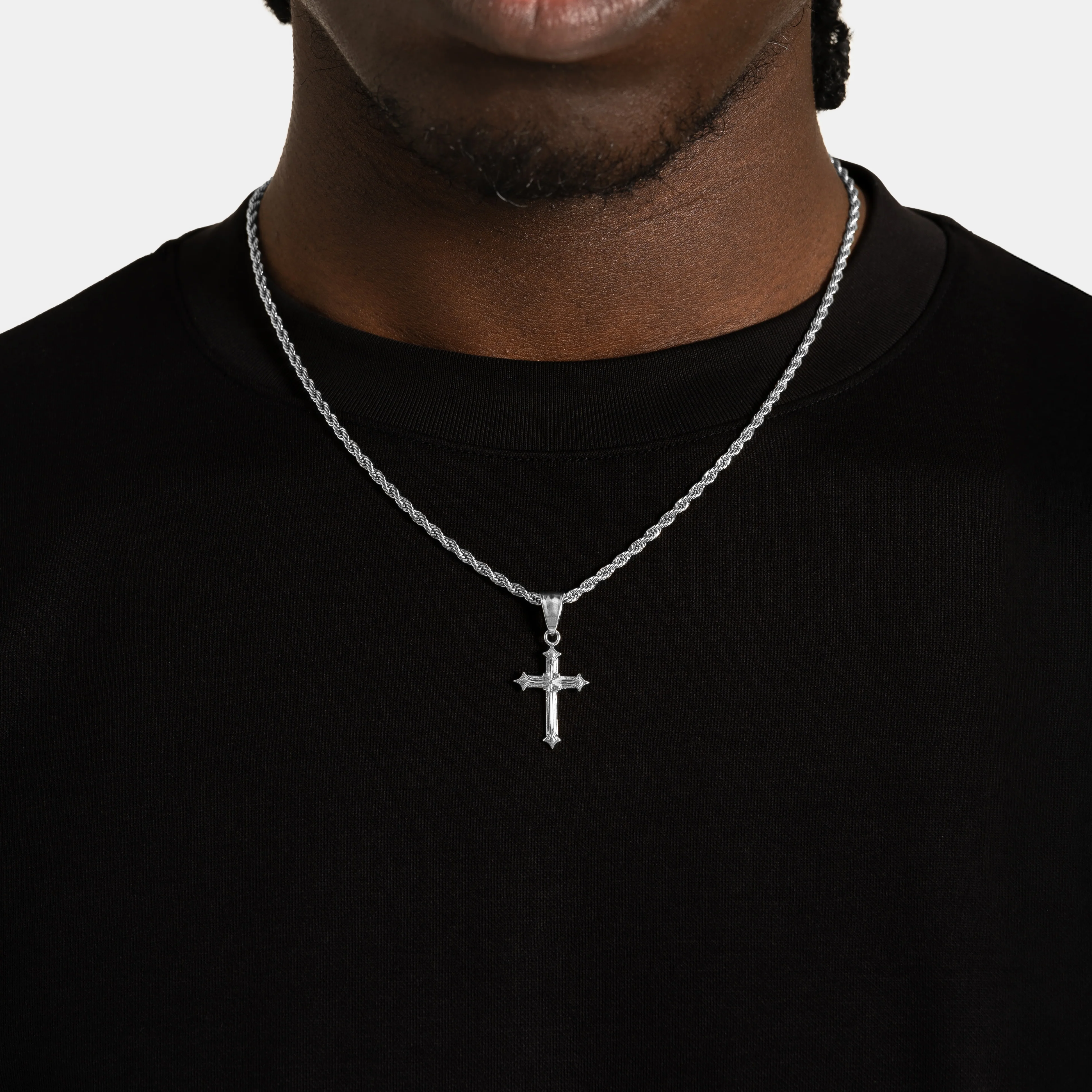 Vintage Cross Pendant - Image 4